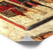 Scènes van het leven van de Maagd Poster (Hoek)