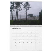 Scènes van het Olympic Peninsula, WA 12 maanden ka Kalender (Feb 2027)