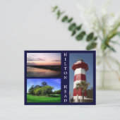 Scènes van Hilton Head Briefkaart (Staand voorkant)