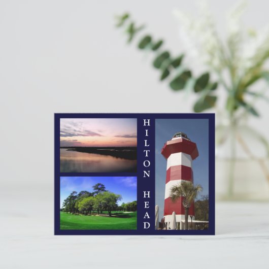 Scènes van Hilton Head Briefkaart (Staand voorkant)