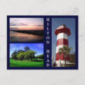 Scènes van Hilton Head Briefkaart (Voorkant)