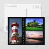 Scènes van Hilton Head Briefkaart (Voorkant / Achterkant)