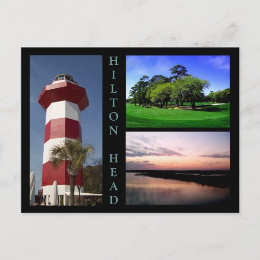 Scènes van Hilton Head Briefkaart (Voorkant)