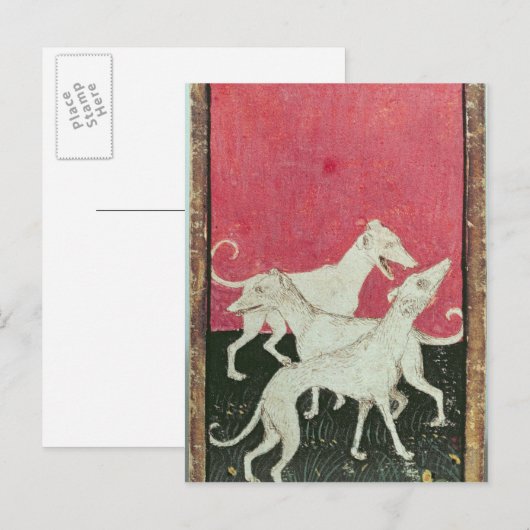 Scènes van hoffelijk hawkin briefkaart (Voorkant / Achterkant)