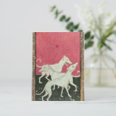 Scènes van hoffelijk hawkin briefkaart (Staand voorkant)