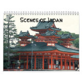 Scènes van Japan, kalender voor 12 maanden (Hoes)