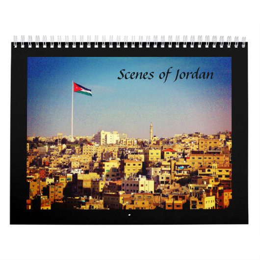 Scènes van Jordanië Kalender (Hoes)