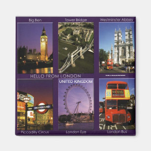 SCENES VAN LONDON Magnet (Moji A Gbadamosi Okubul
