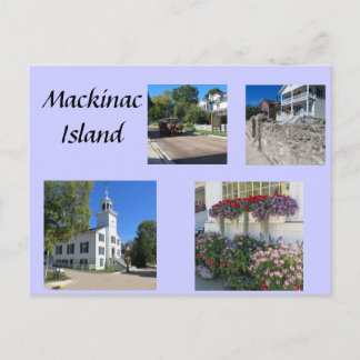 Scènes van Mackinac Briefkaart