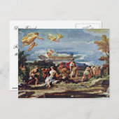 Scènes van mythologie: Vertumnus en Pomona door Gi Briefkaart (Voorkant / Achterkant)