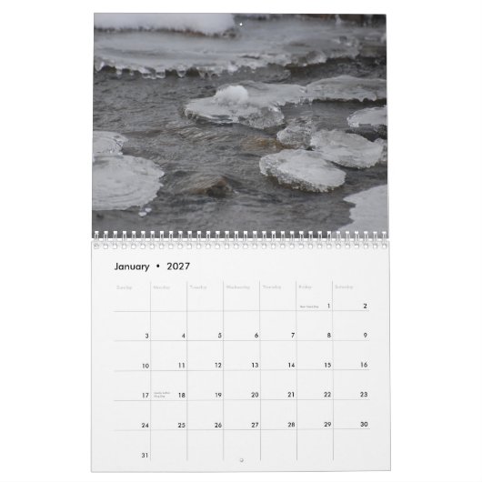 Scènes van Natuur 2010 Agenda Kalender (Jan 2027)