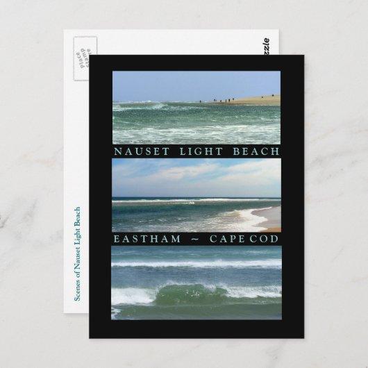 Scènes van Nauset Light Beach Briefkaart (Voorkant / Achterkant)