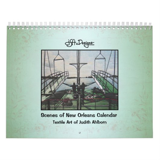 Scènes van New Orleans Calendar Kalender (Hoes)