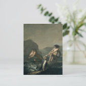 Scenes van 'Niels Klim's ondergrondse reis' Briefkaart (Staand voorkant)