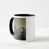 Scenes van 'Niels Klim's ondergrondse reis' Mok (Voorkant links)