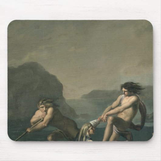 Scenes van 'Niels Klim's ondergrondse reis' Muismat (Voorkant)