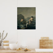 Scenes van 'Niels Klim's ondergrondse reis' Poster (Keuken)