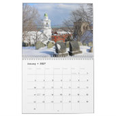 Scènes van Plymouth Massachusetts Calendar Kalender (Jan 2027)