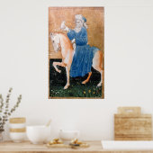 Scènes van rechtlijnige hawking poster (Keuken)