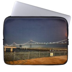Scènes van San Francisco Bay Bridge Laptophoes Laptop Sleeve