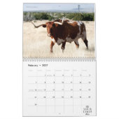 Scènes van Texas 2021 Custom Logo endar Kalender (Feb 2027)