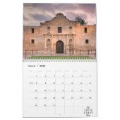 Scènes van Texas 2021 Custom Logo endar Kalender (Mar 2026)