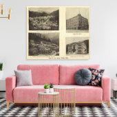 Scenes, Wallace, Idaho Canvas Afdruk (Insitu (Woonkamer))