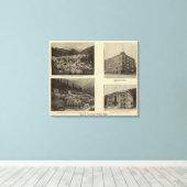 Scenes, Wallace, Idaho Canvas Afdruk (Insitu (Houten vloer))