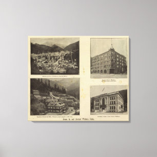 Scenes, Wallace, Idaho Canvas Afdruk