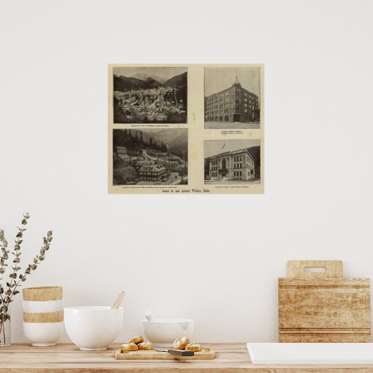 Scenes, Wallace, Idaho Poster (Keuken)