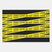 Scènetape politie misdaad inpakpapier vel (Voorkant 3)