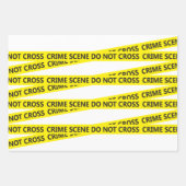 Scènetape politie misdaad inpakpapier vel (Voorkant 2)