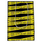 Scènetape politie misdaad medium cadeauzakje (Achterkant)