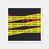 Scènetape politie misdaad servet (Voorkant)