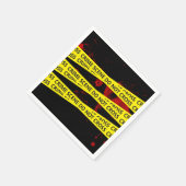 Scènetape politie misdaad servet (Hoek)