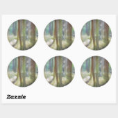 Scenic Beach State Park Ronde Sticker (Vel)