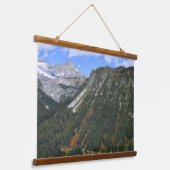 Scenic Canyon Autumn Color Landscape Hangend Wandkleed (Gebogen)