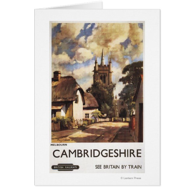Scenic Country View British Railways Poster (Voorkant)