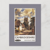 Scenic Country View British Railways Poster Briefkaart (Voorkant)