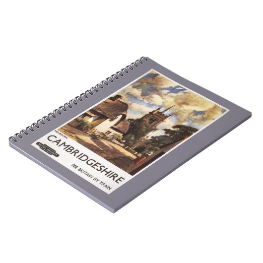 Scenic Country View British Railways Poster Notitieboek (Linkerzijde)