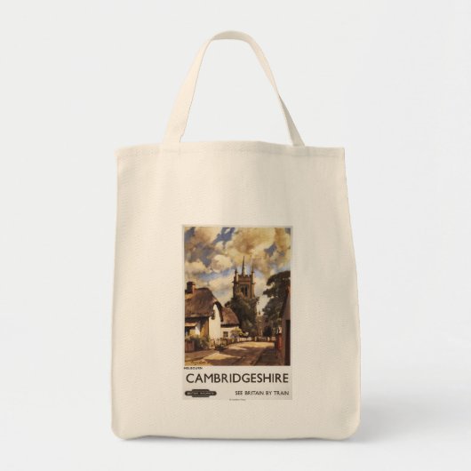 Scenic Country View British Railways Poster Tote Bag (Voorkant)