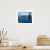 Scenic Crater Lake National Park Poster (Keuken)