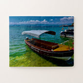 Scenic Lake Taxi Boat | Tropical Waters Legpuzzel (Horizontaal)
