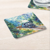 Scenic Landscape with Train Kartonnen Onderzetters (Schuin)