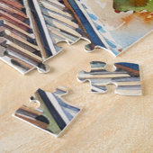 Scenic Landscape with Train Legpuzzel (Zijkant)