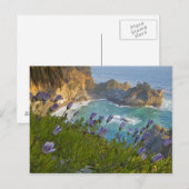 Scenic McWay Falls stort op het strand en Briefkaart (Voorkant / Achterkant)
