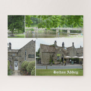 Scenic Picturesque Bolton Abbey Yorkshire Dales Legpuzzel