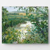 Scenic River View From a High Bluff Fotoplaat (Voorkant)