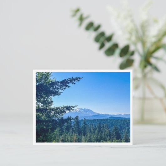 scenic roadside stop briefkaart (Staand voorkant)