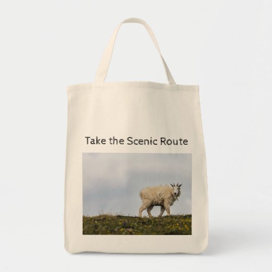 Scenic Route Goat Tote Bag (Voorkant)